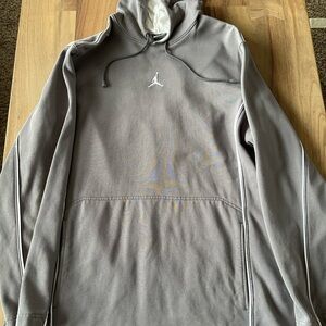 Jordan Light Gray Pullover Hoodie